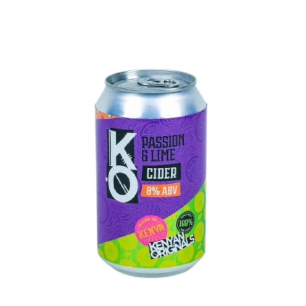 KO PASSION FRUIT & LIME CAN 330ML